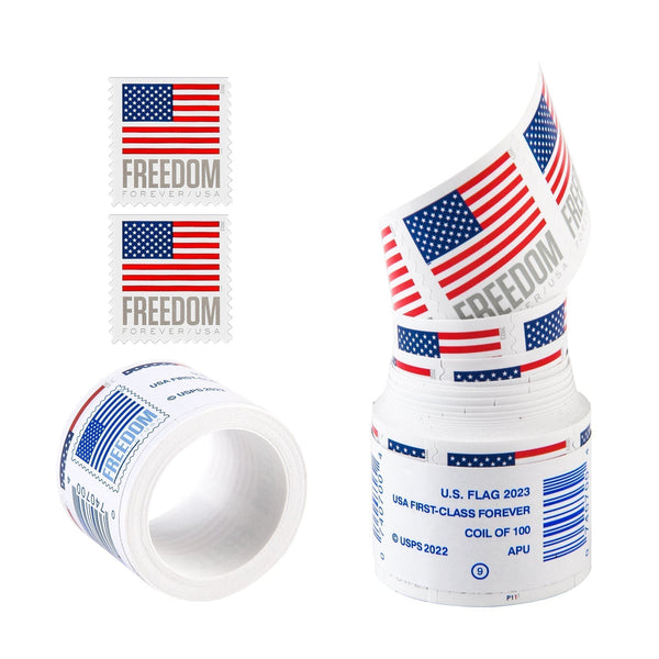 2023 U.S. Flag Freedom Forever stamp rolls