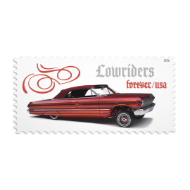 2026 Lowriders Forever stamp sheet