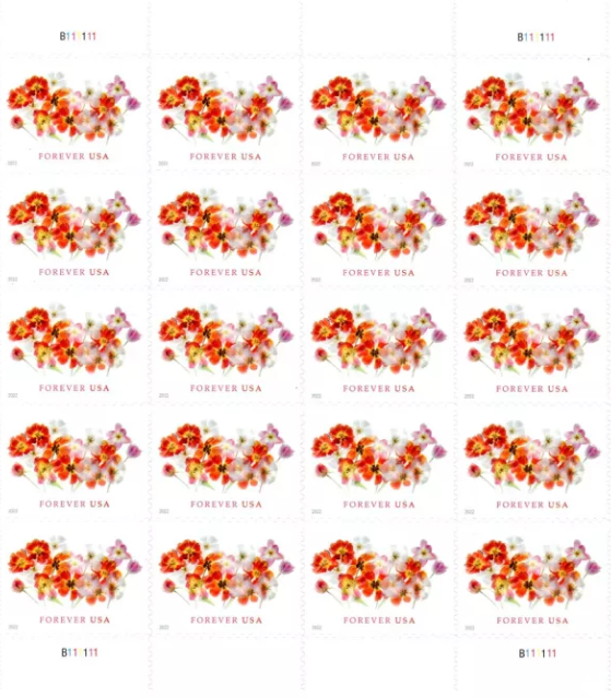 Tulips Forever stamp sheet Main image
