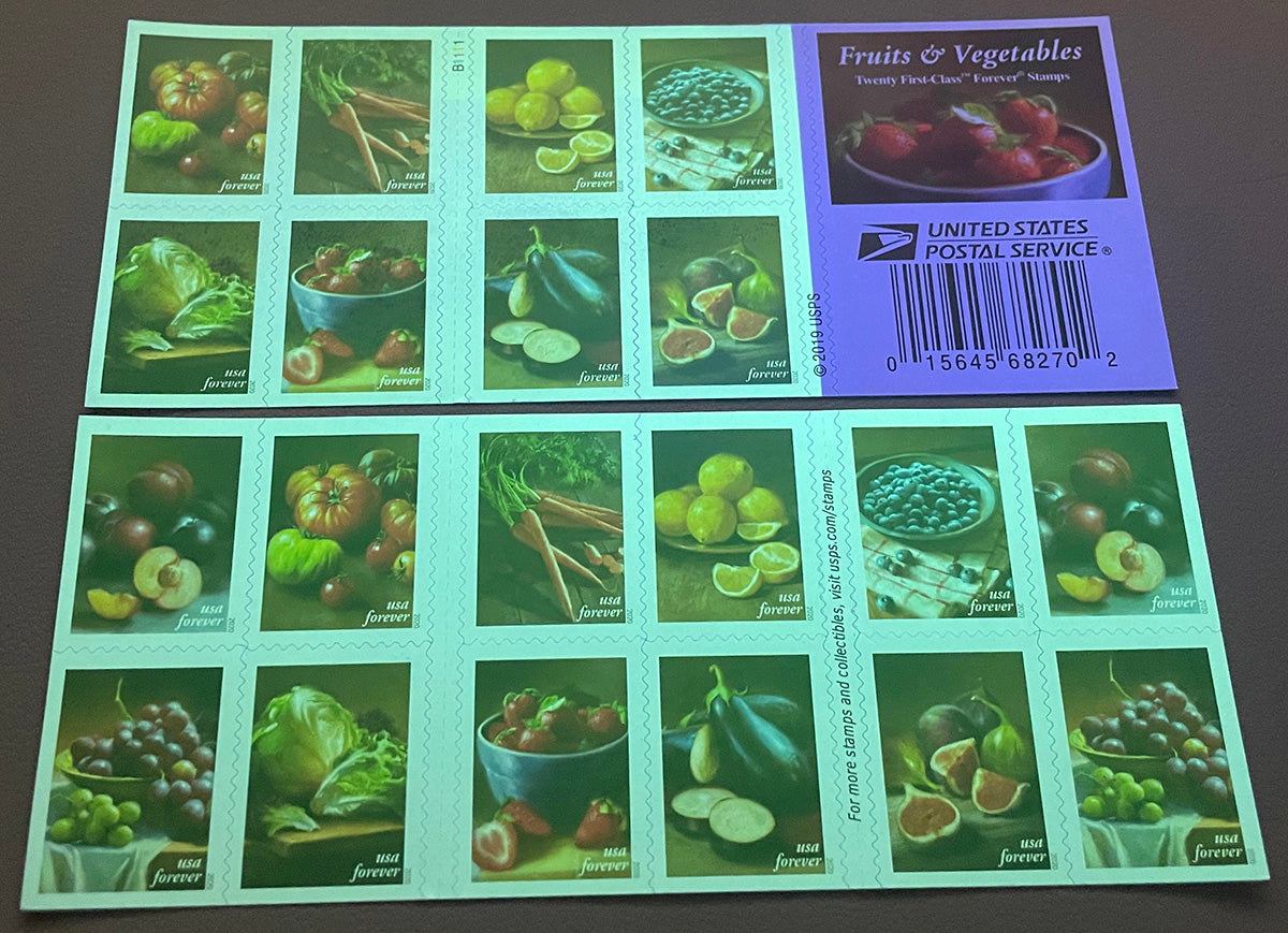Fruit of vegetables Forever First Class Postage Stamps Secondary image