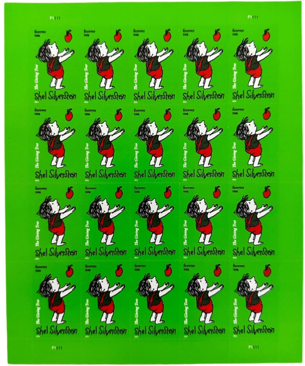 Shel Silverstein Forever stamp sheet